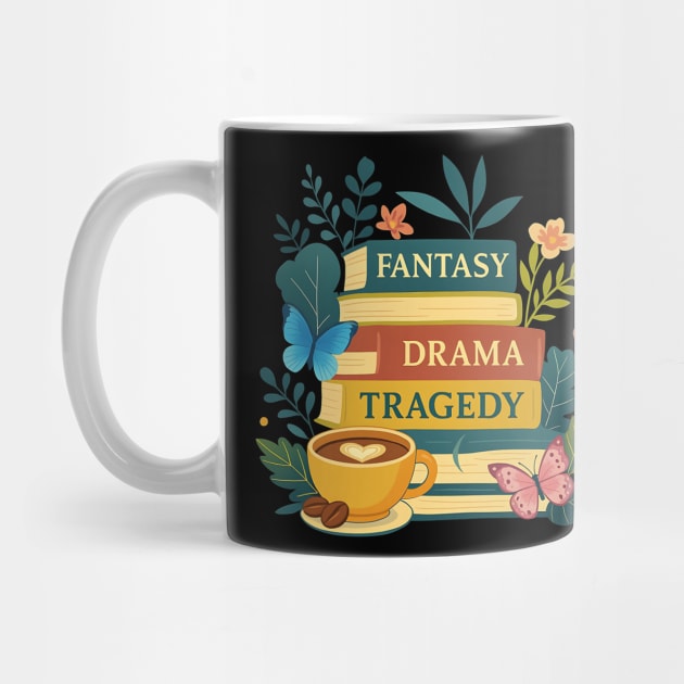 FDT-Fantasy-Drama-Tragedy-Books–Subtle-Funny-Anti-Trump-Bookish-Design by ArtistTee ⭐⭐⭐⭐⭐